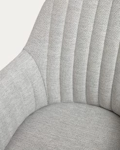 Madina Light Grey Office Chair | Kave Home -Quality Furniture Store CC2186VD14 1D05