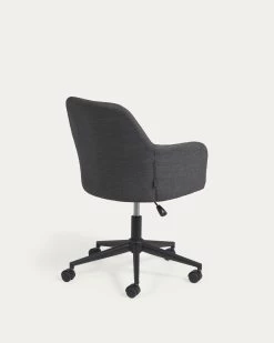Madina Dark Grey Office Chair | Kave Home -Quality Furniture Store CC2186VD15 1V03