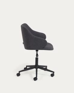 Einara Dark Grey Office Chair | Kave Home -Quality Furniture Store CC2187GR02 1V02