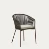 Yanet Green Rope Chair With Galvanised Steel Legs | Kave Home 1 Yanet Green Rope Chair With Galvanised Steel Legs | Kave Home -Quality Furniture Store CC2190J19 1V01