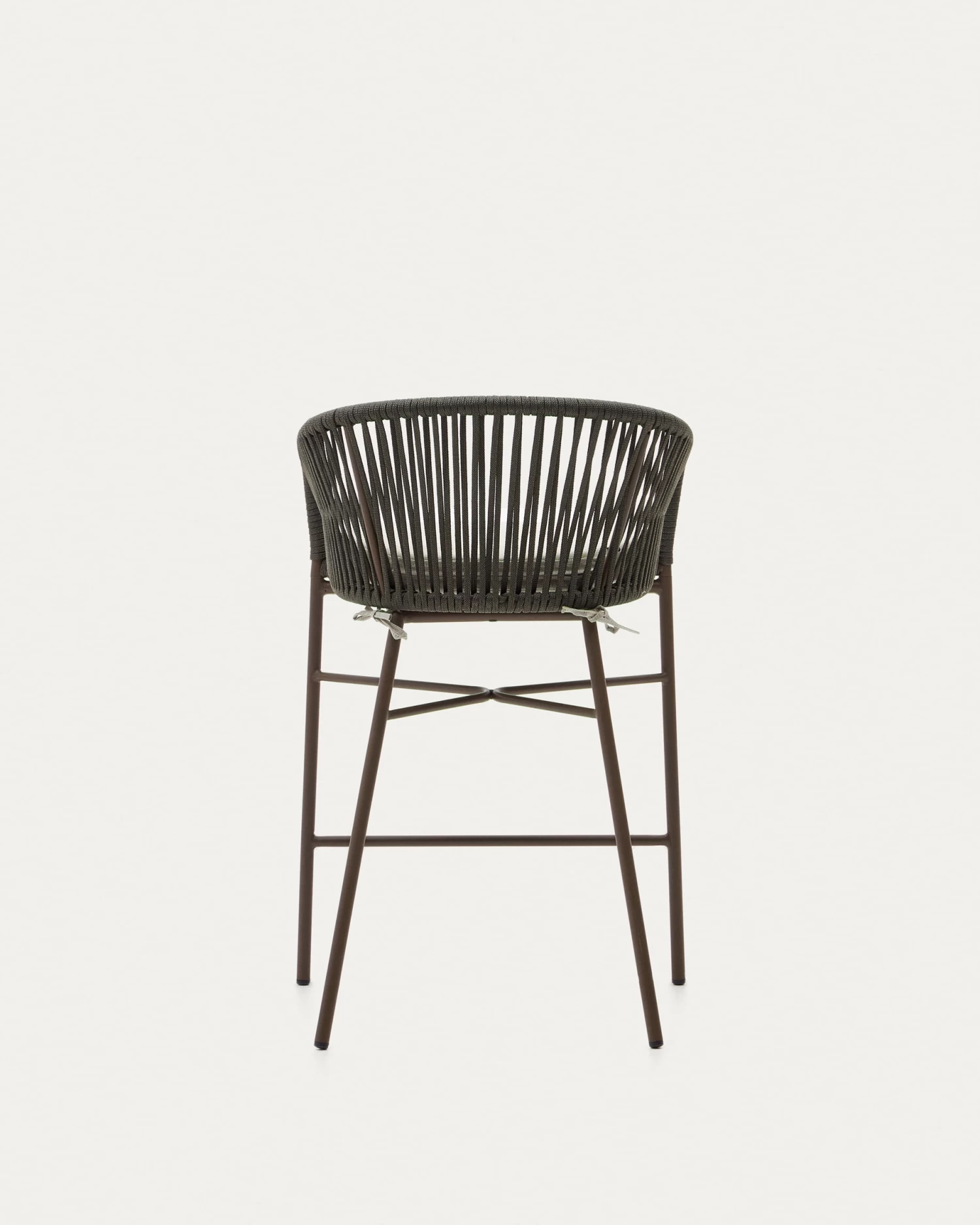 Yanet Stool Made From Green Cord And Galvanised Steel Height 65 Cm | Kave Home 11 Yanet Stool Made From Green Cord And Galvanised Steel Height 65 Cm | Kave Home - Image 9