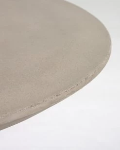 Itai Outdoor Round Cement Table Ã 120 Cm | Kave Home -Quality Furniture Store CC2218PR03 1D04