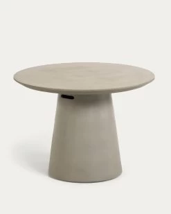 Itai Outdoor Round Cement Table Ã 120 Cm | Kave Home