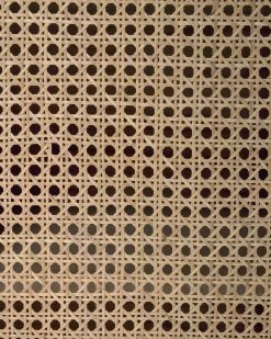 Rexit Sideboard With 4 Doors In Solid And Veneer Mindi Wood With Rattan 180 X 78 Cm | Kave Home -Quality Furniture Store CC2248FN46 1D06