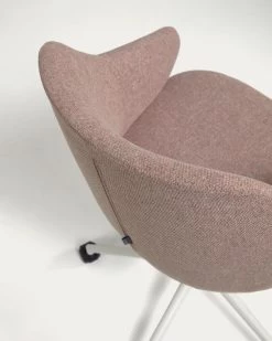 Einara Pink Office Chair | Kave Home -Quality Furniture Store CC2261GR24 1D01