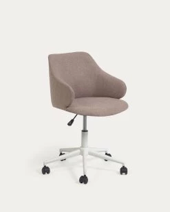 Einara Pink Office Chair | Kave Home