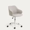 Einara Light Grey Office Chair | Kave Home