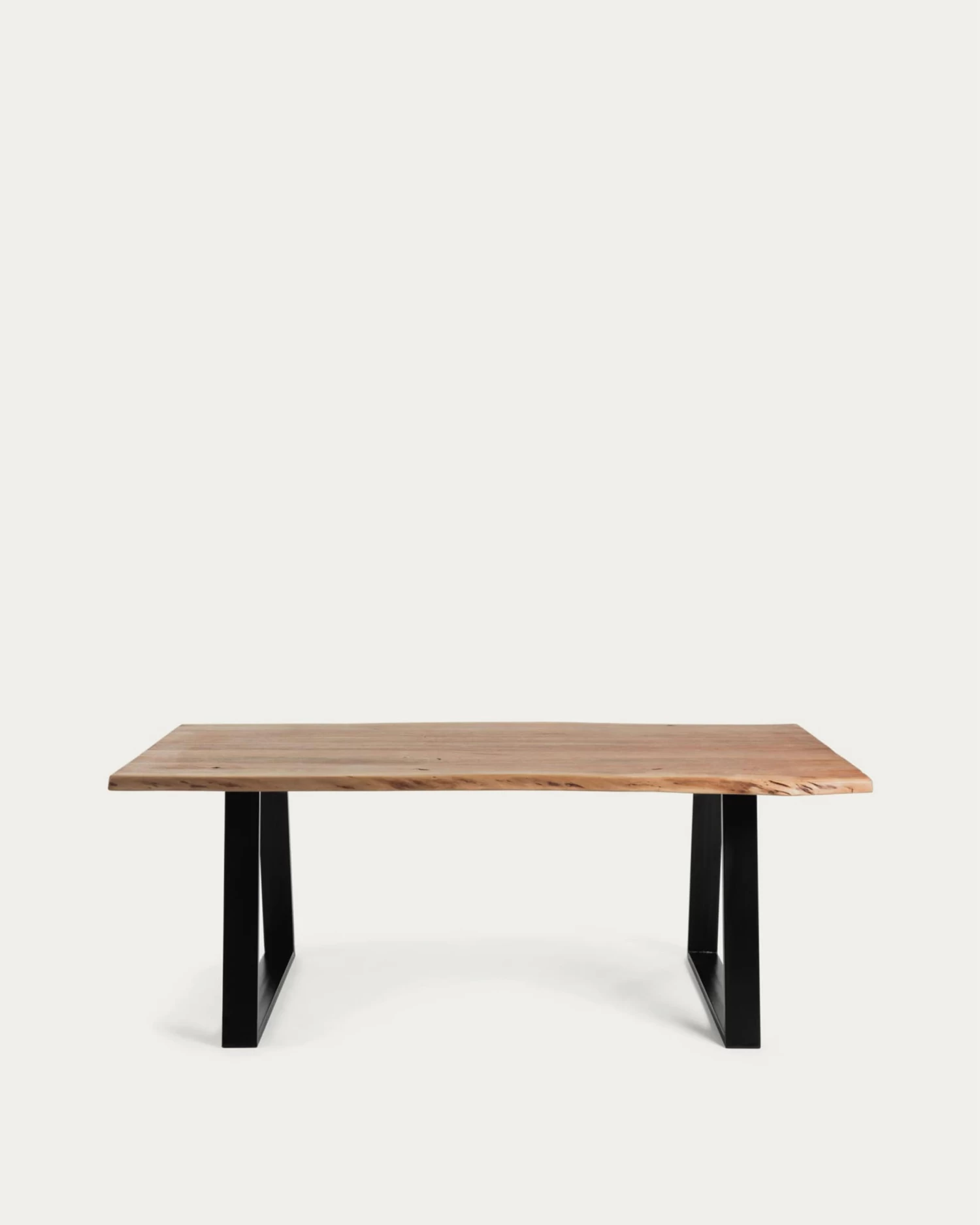 Alaia Table Made From Solid Acacia Wood With Natural Finish 180 X 90 Cm | Kave Home 8 Alaia Table Made From Solid Acacia Wood With Natural Finish 180 X 90 Cm | Kave Home - Image 6