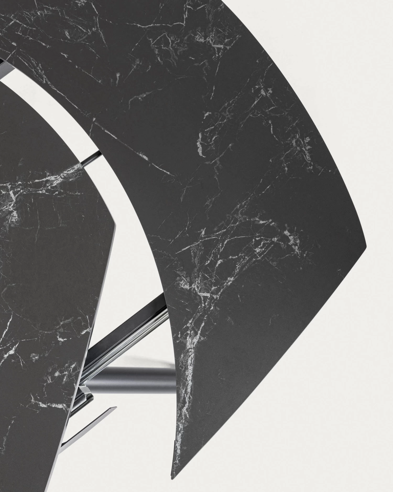 Yodalia Extendable Table 130 (190) X 100 Cm Porcelain | Kave Home 6 Yodalia Extendable Table 130 (190) X 100 Cm Porcelain | Kave Home - Image 4