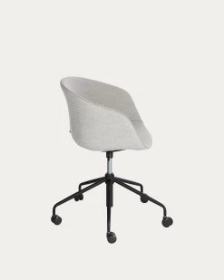 Yvette Light Grey Office Chair | Kave Home 17 Yvette Light Grey Office Chair | Kave Home -Quality Furniture Store CC5171VD14 1V02