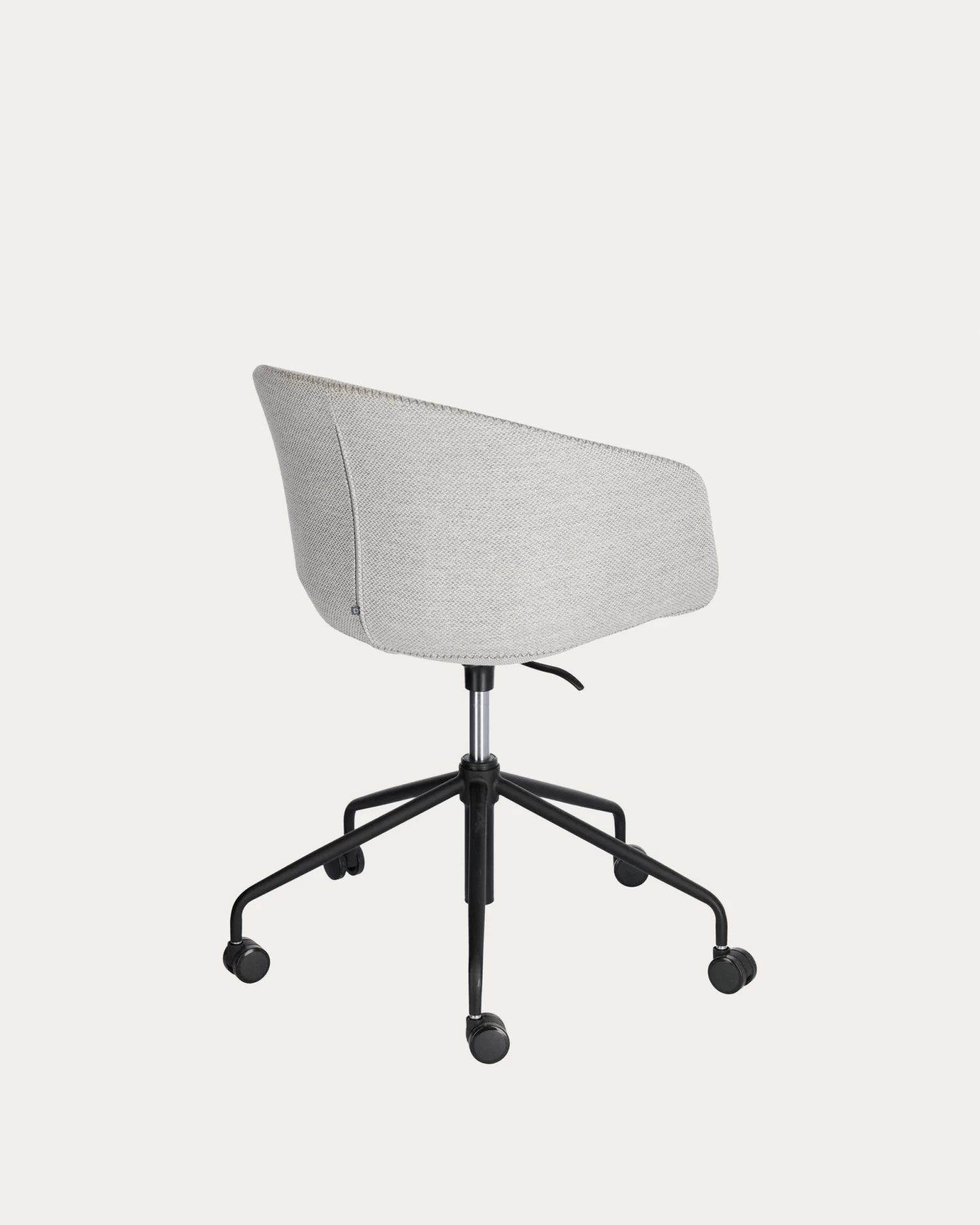 Yvette Light Grey Office Chair | Kave Home 10 Yvette Light Grey Office Chair | Kave Home - Image 8