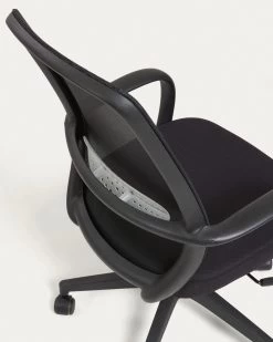 Melva Office Chair In Black | Kave Home -Quality Furniture Store CC5188J01 1D01