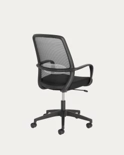 Melva Office Chair In Black | Kave Home -Quality Furniture Store CC5188J01 1V03