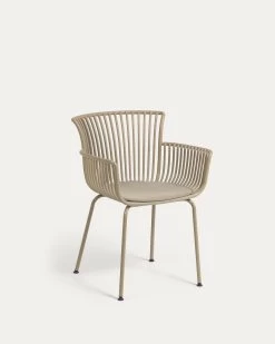 Surpika Outdoor Chair In Beige | Kave Home