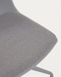 Ralfi Grey Desk Chair With Light Grey Seat | Kave Home -Quality Furniture Store CC5209VD03 1D02