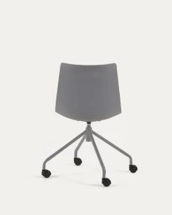 Ralfi Grey Desk Chair With Light Grey Seat | Kave Home -Quality Furniture Store CC5209VD03 1V05
