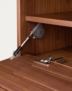 Carolin Walnut Wood Veneer Single Door & Drawer TV Stand, 180 X 63.5 Cm 20 Carolin Walnut Wood Veneer Single Door & Drawer TV Stand, 180 X 63.5 Cm -Quality Furniture Store CC5217M41 1D04