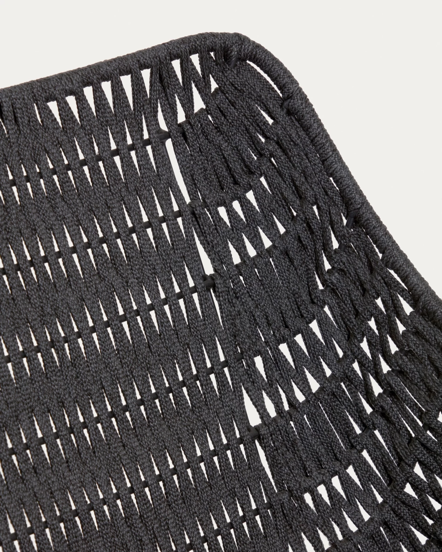 Abeli Cord Armchair In Black 5 Abeli Cord Armchair In Black - Image 4