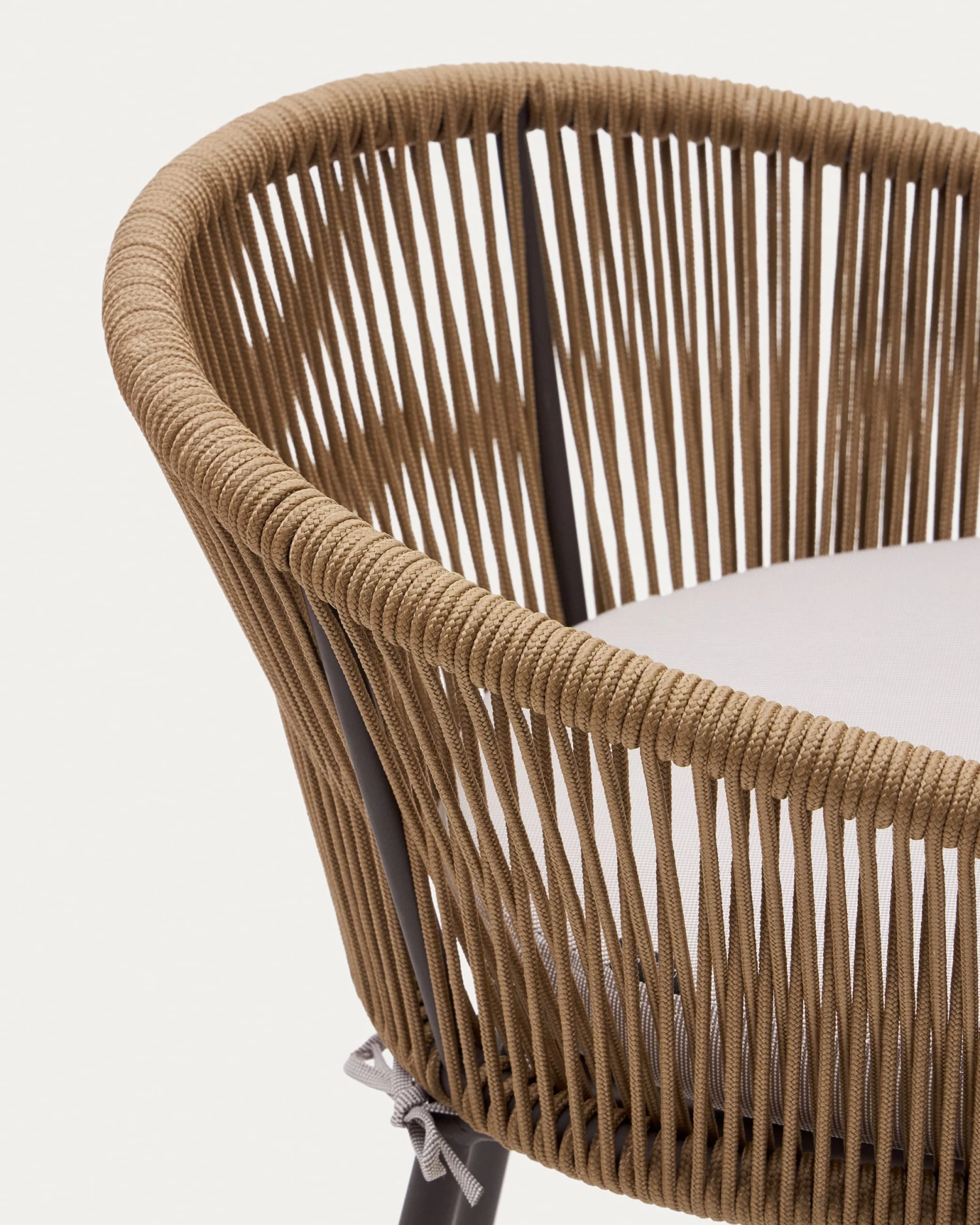 Yanet Rope Stool In Beige 65 Cm In Height | Kave Home 9 Yanet Rope Stool In Beige 65 Cm In Height | Kave Home - Image 7