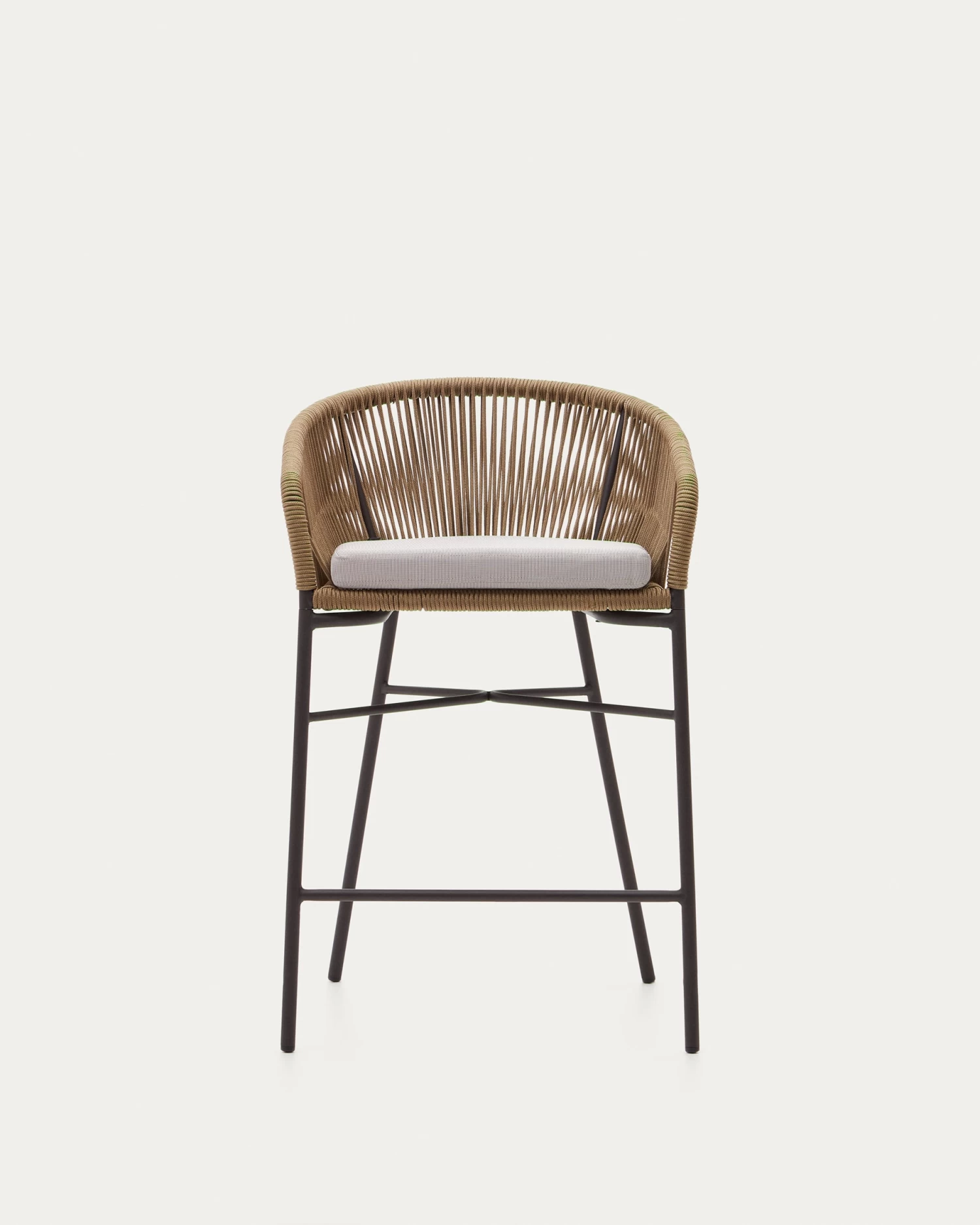 Yanet Rope Stool In Beige 65 Cm In Height | Kave Home 11 Yanet Rope Stool In Beige 65 Cm In Height | Kave Home - Image 9