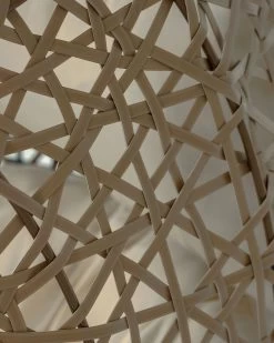 Florina Brown Hanging Chair | Kave Home -Quality Furniture Store CC5964FN10 1D04