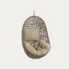 Florina Brown Hanging Chair | Kave Home -Quality Furniture Store CC5964FN10 1V01