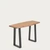 Alaia Console Table In Solid Acacia Wood With Natural Finish 115 X 40 Cm | Kave Home 2 Alaia Console Table In Solid Acacia Wood With Natural Finish 115 X 40 Cm | Kave Home -Quality Furniture Store CC6004M43 1V01