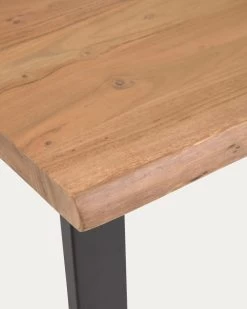 Alaia Bar Table Made From Solid Acacia Wood With Natural Finish 140 X 60 Cm | Kave Home 12 Alaia Bar Table Made From Solid Acacia Wood With Natural Finish 140 X 60 Cm | Kave Home -Quality Furniture Store CC6005M43 1D02