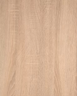 Argo Round Ã 119 Cm Natural Melamine Table With Steel Legs With Wood-effect Finish | Kave Home -Quality Furniture Store CC6020M46 1D03