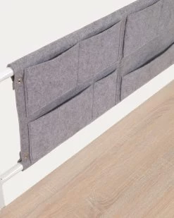 Yamina Melamine And Metal Desk With White Finish 100 X 60 Cm | Kave Home -Quality Furniture Store CC6027M46 1D01