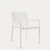 Zaltana Stackable Outdoor Chair In Aluminium With A Matte White Painted Finish | Kave Home 1 Zaltana Stackable Outdoor Chair In Aluminium With A Matte White Painted Finish | Kave Home -Quality Furniture Store CC6033R33 1V01