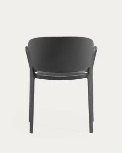 Ania Stackable Black Garden Chair | Kave Home 19 Ania Stackable Black Garden Chair | Kave Home -Quality Furniture Store CC6094S01 1V05