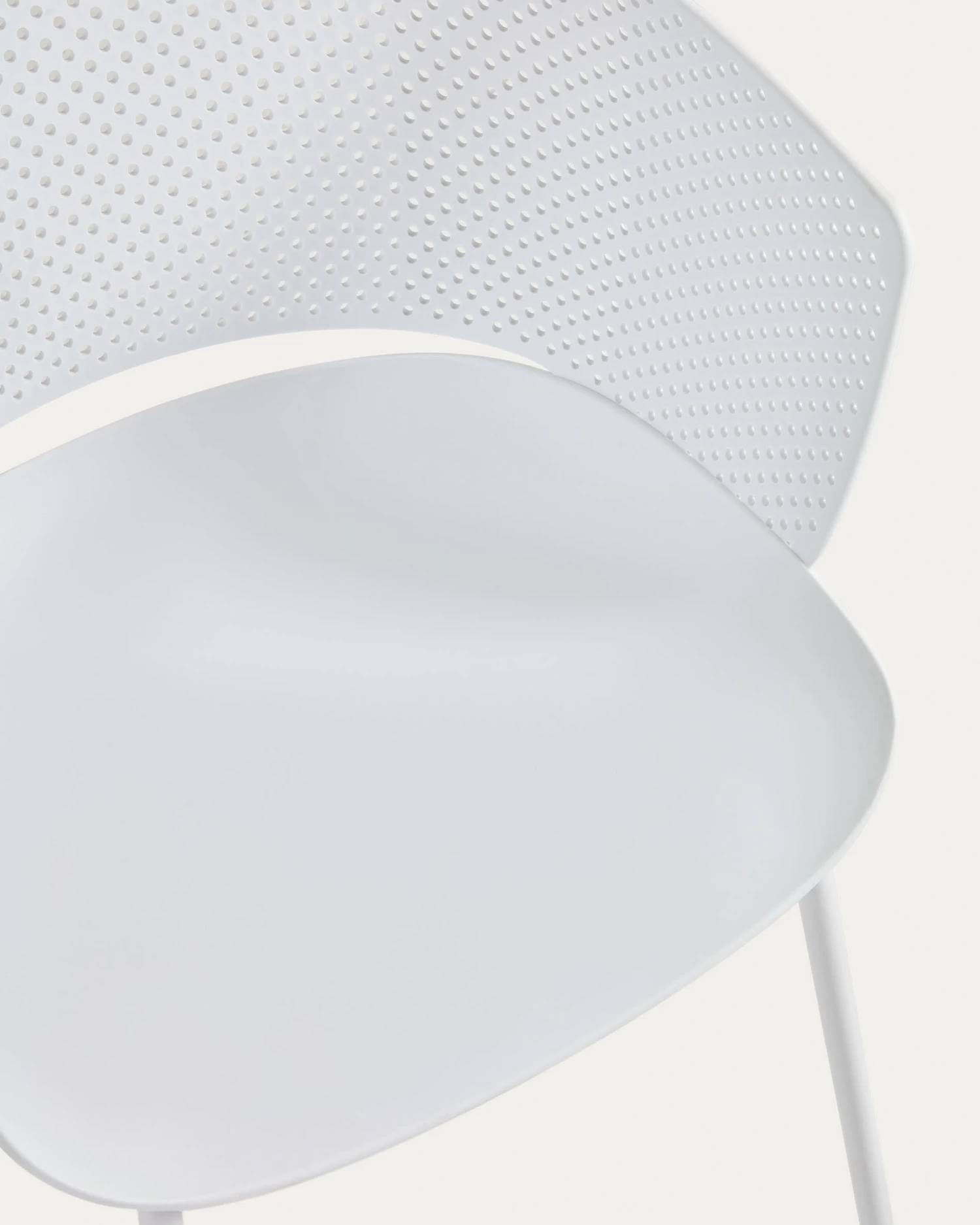 Yeray White Garden Chair | Kave Home 5 Yeray White Garden Chair | Kave Home - Image 3