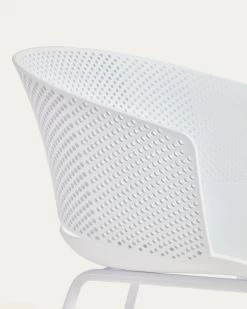 Yeray White Garden Chair | Kave Home 16 Yeray White Garden Chair | Kave Home -Quality Furniture Store CC6096S05 1D02