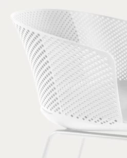 Yeray White Garden Chair | Kave Home 18 Yeray White Garden Chair | Kave Home -Quality Furniture Store CC6096S05 1D03