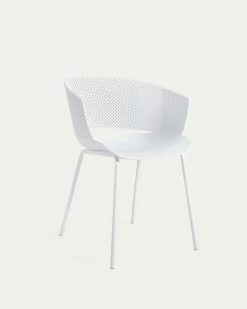 Yeray White Garden Chair | Kave Home