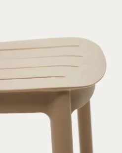 Morella Stackable Outdoor Stool In Beige 65 Cm In Height | Kave Home 17 Morella Stackable Outdoor Stool In Beige 65 Cm In Height | Kave Home -Quality Furniture Store CC6110S12 1D03