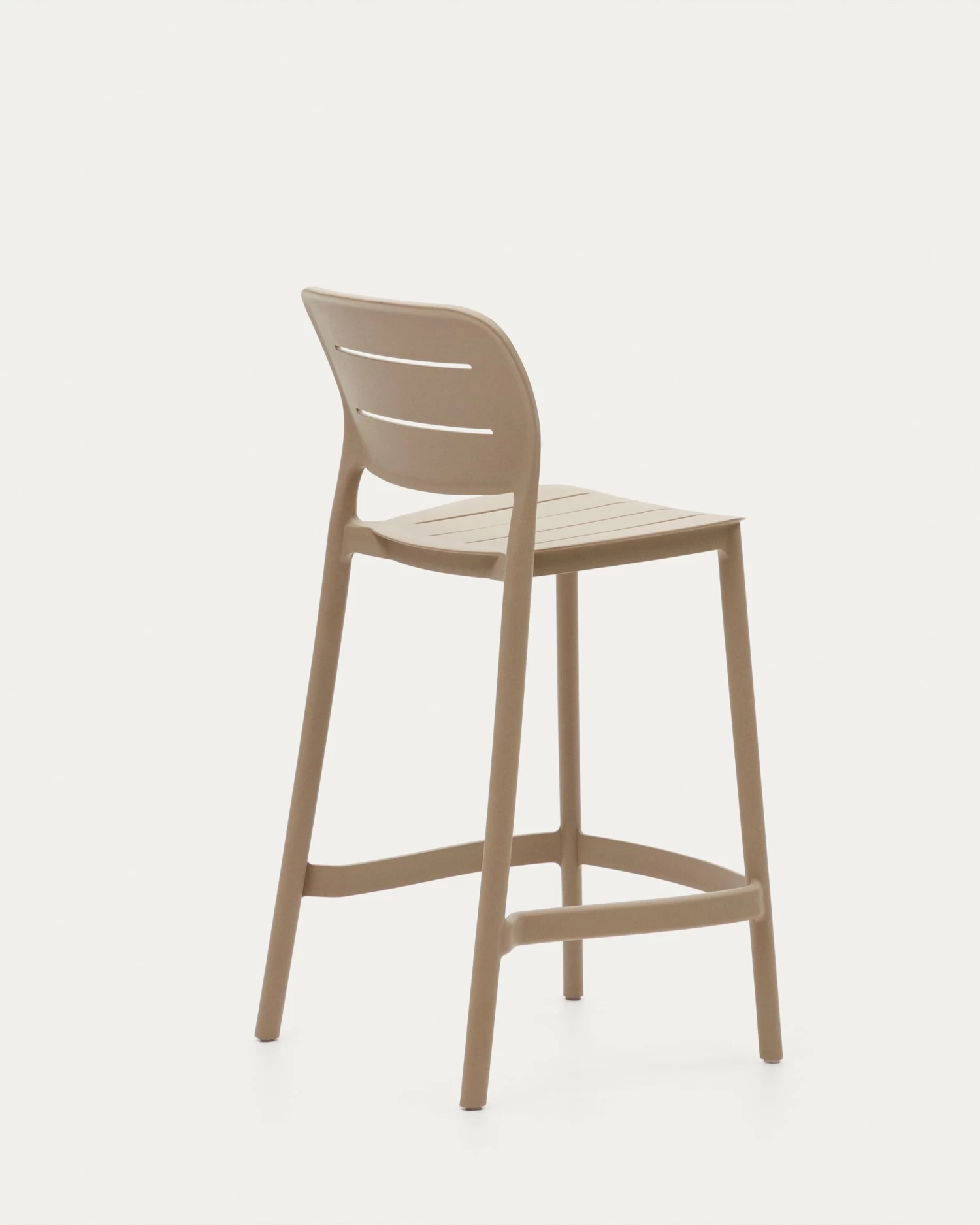 Morella Stackable Outdoor Stool In Beige 65 Cm In Height | Kave Home 9 Morella Stackable Outdoor Stool In Beige 65 Cm In Height | Kave Home - Image 7