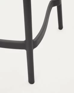 Morella Stackable Outdoor Stool In Grey 65 Cm | Kave Home -Quality Furniture Store CC6110S15 1D04