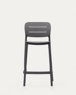 Morella Stackable Outdoor Stool In Grey 65 Cm | Kave Home -Quality Furniture Store CC6110S15 1V04