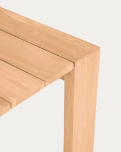 Victoire Solid Teak Outdoor Table 240 X 110 Cm | Kave Home -Quality Furniture Store CC6119M47 1D01