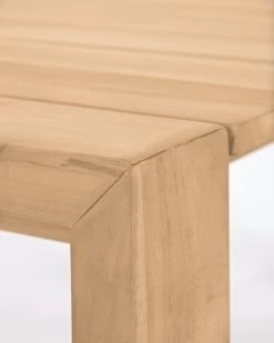 Victoire Solid Teak Outdoor Table 240 X 110 Cm | Kave Home -Quality Furniture Store CC6119M47 1D03