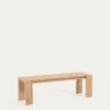 Victoire Solid Teak Outdoor Bench 175 Cm | Kave Home 1 Victoire Solid Teak Outdoor Bench 175 Cm | Kave Home -Quality Furniture Store CC6121M47 1V01