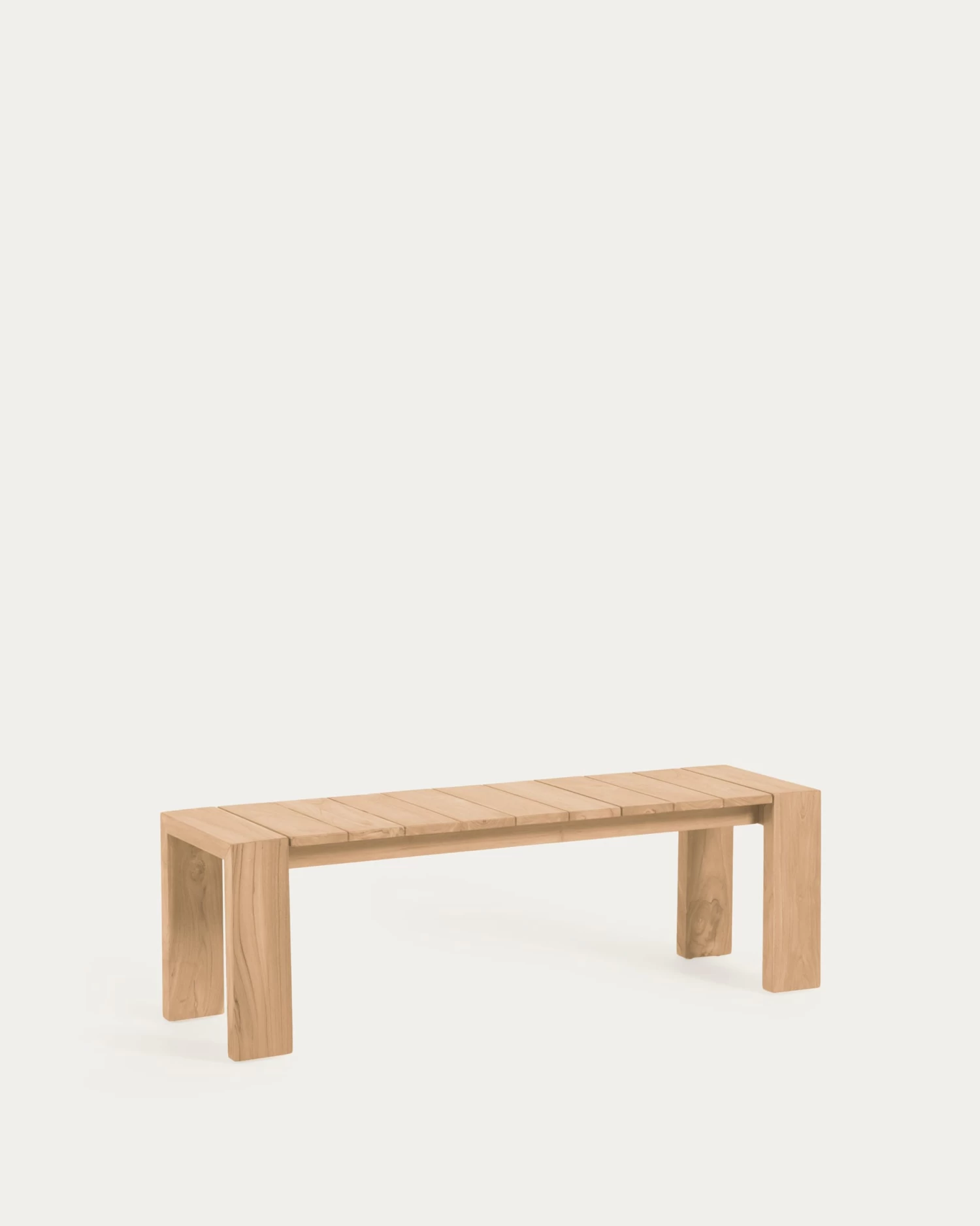 Victoire Solid Teak Outdoor Bench 175 Cm | Kave Home 3 Victoire Solid Teak Outdoor Bench 175 Cm | Kave Home