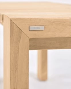 Victoire Solid Teak Outdoor Bench 215 Cm | Kave Home 14 Victoire Solid Teak Outdoor Bench 215 Cm | Kave Home -Quality Furniture Store CC6122M47 1D03