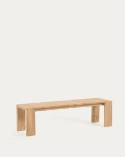 Victoire Solid Teak Outdoor Bench 215 Cm | Kave Home