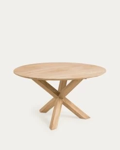 Teresinha Round Garden Table In Solid Teak Ã 150 Cm | Kave Home