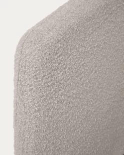 Dyla Headboard With Removable Cover In Grey Fleece For 160 Cm Beds | Kave Home -Quality Furniture Store D042J14 1D01