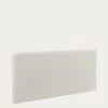 Dyla Headboard With Removable Cover In White Fleece For 160 Cm Beds | Kave Home 2 Dyla Headboard With Removable Cover In White Fleece For 160 Cm Beds | Kave Home -Quality Furniture Store D042J33 1V01