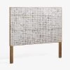 Kron Headboard With Solid Mango Wood Legs And Coconut Shells For 160 Cm Beds | Kave Home